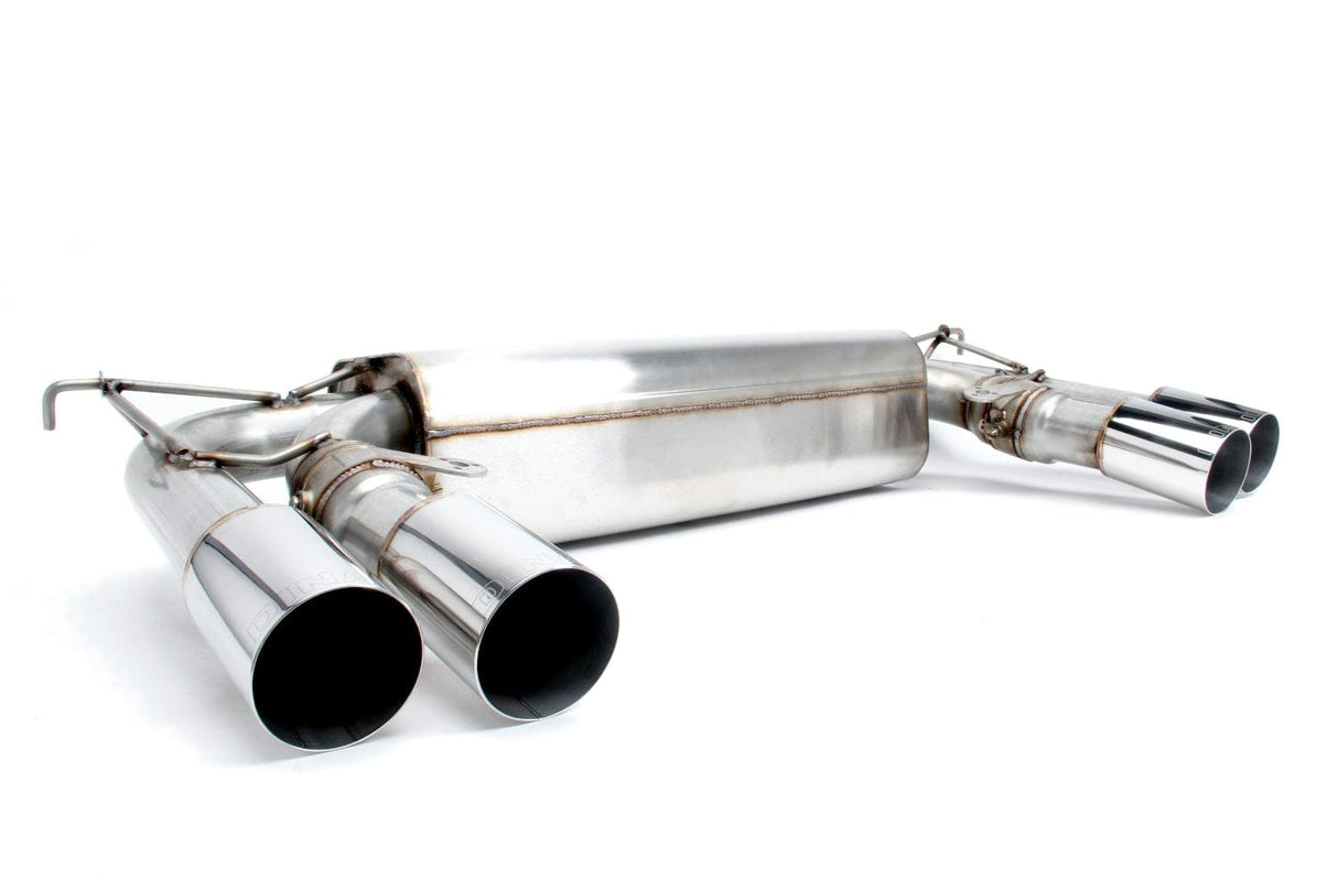 Dinan Free Flow Axle-Back Exhaust (Polished Tips) - 2015-2019 BMW X5M/X6M