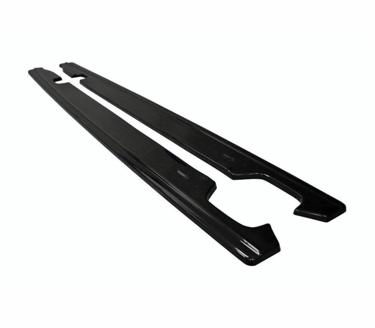 Maxton Design Side Skirts Diffusers Audi 2015+ S6 / 2014+ A6 S-Line C7 Face Lift