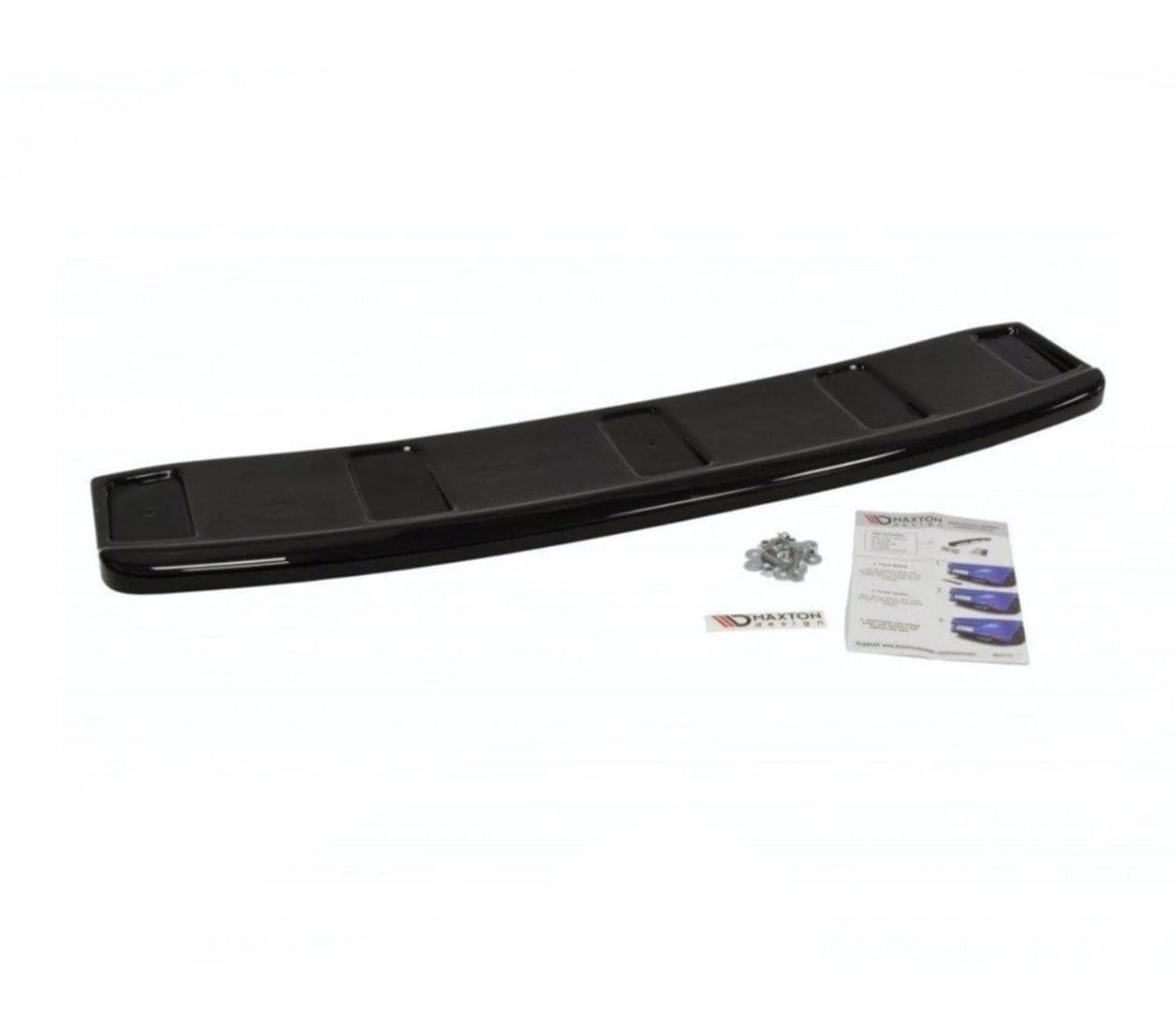 Maxton Design Central Rear Splitter Audi 2014-2017 A7 S-Line C7 Face Lift (Without Vertical Bars)