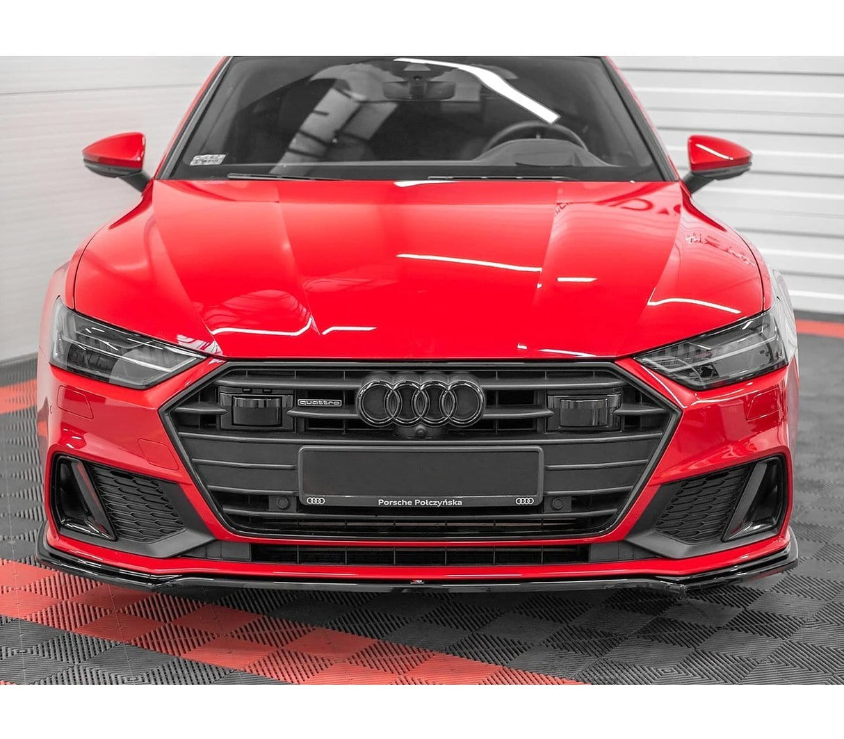 Maxton Design Front Splitter V.1 Audi A7 C8 S-Line
