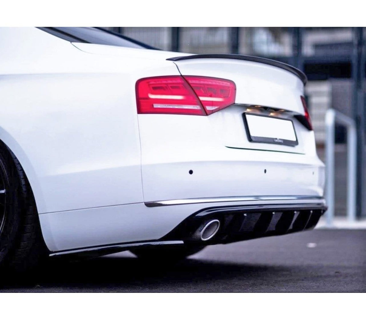Maxton Design Rear Side Splitters Audi A8 D4