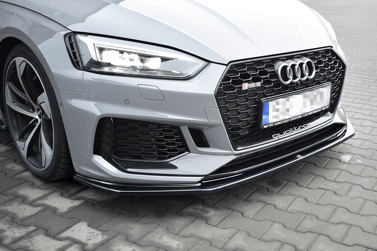 Maxton Design FRONT SPLITTER V.2 AUDI RS5 F5 COUPE / SPORTBACK