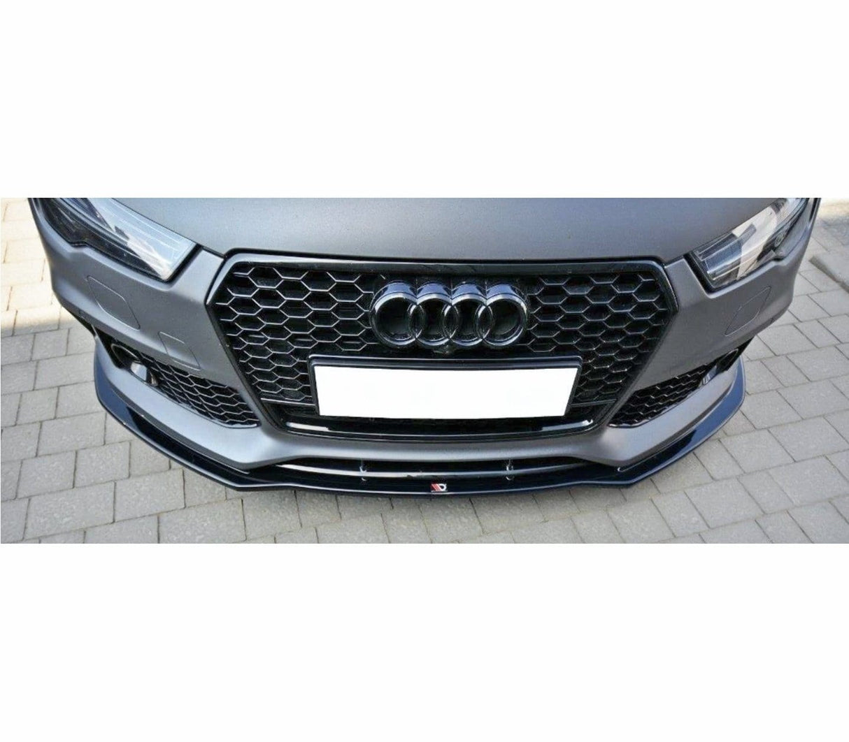 Maxton Design Front Splitter V.1 Audi RS7 C7 Face Lift