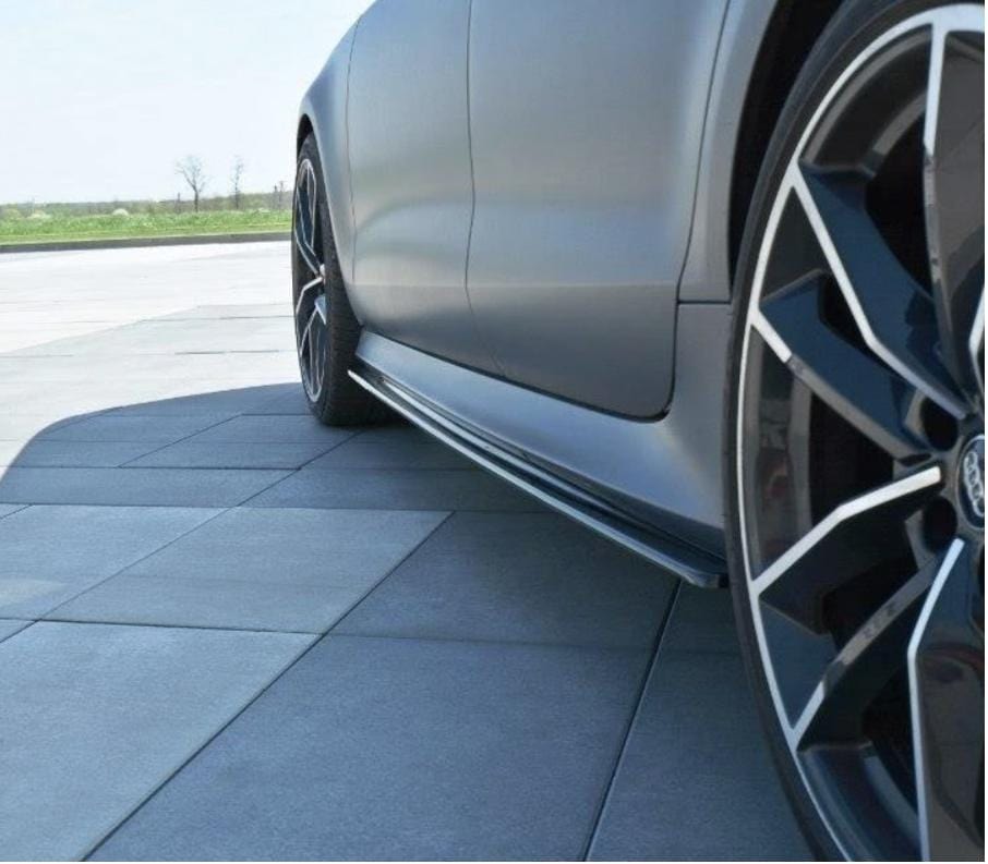 Maxton Design Side Skirts Diffusers Audi RS7 C7 Face Lift