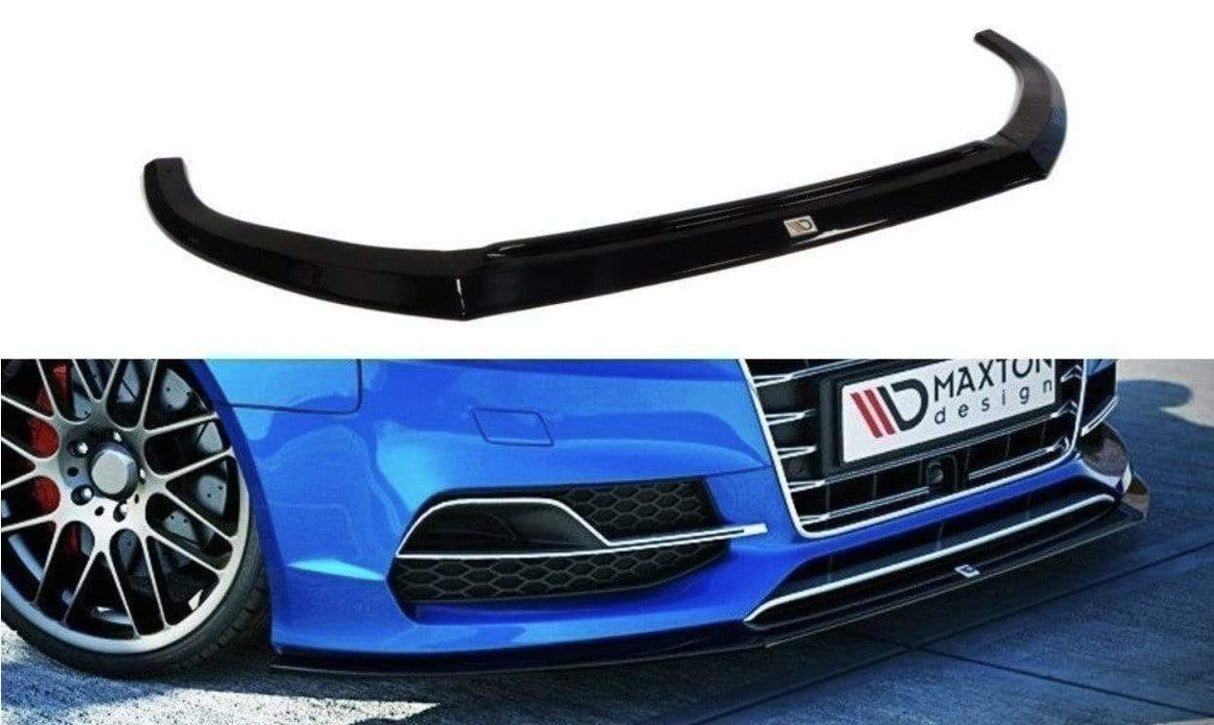 Maxton Design Front Splitter Audi S3 / A3 S-Line 8v Sedan / Cabrio