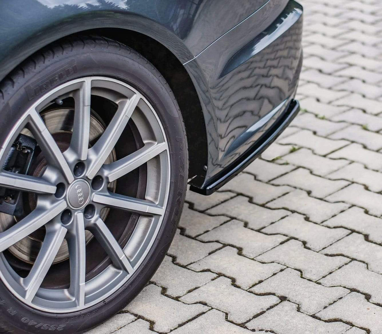 Maxton Design Rear Side Splitters Audi S6 / A6 S-Line C7 Facelift Sedan or Avant