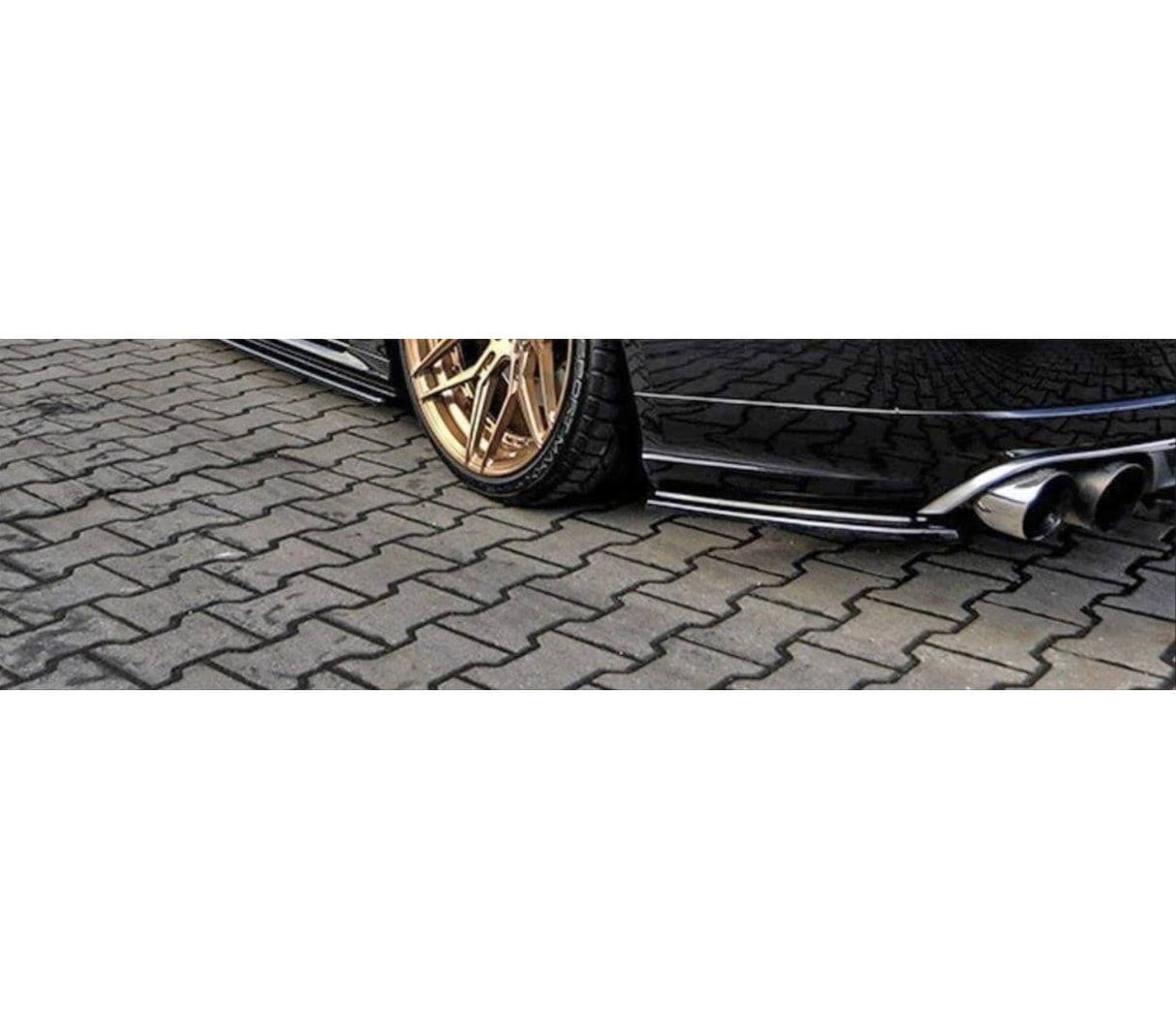 Maxton Design Rear Side Splitters Audi 2013+ S8 D4 Face Lift