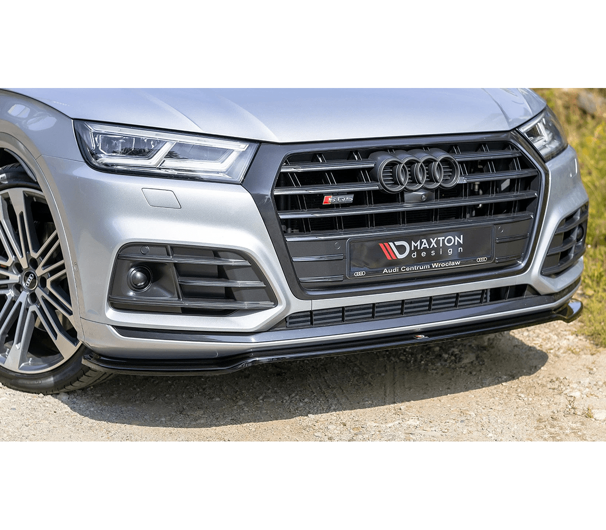 Maxton Design Front Splitter Audi SQ5/Q5 S-Line MkII