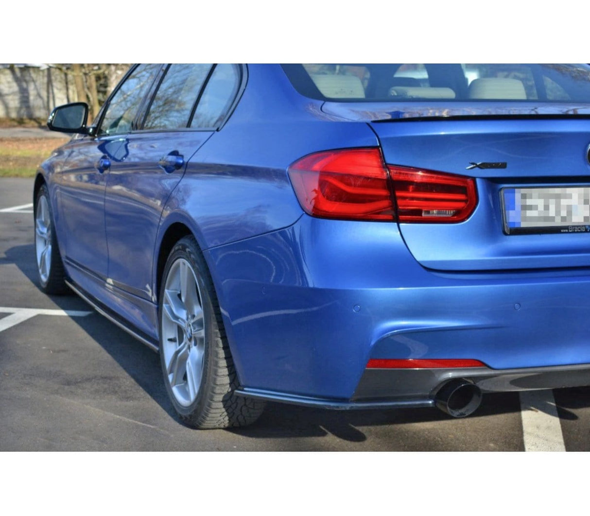 Maxton Design Rear Side Splitters BMW 3-Series F30 Phase-II Sedan M-Sport
