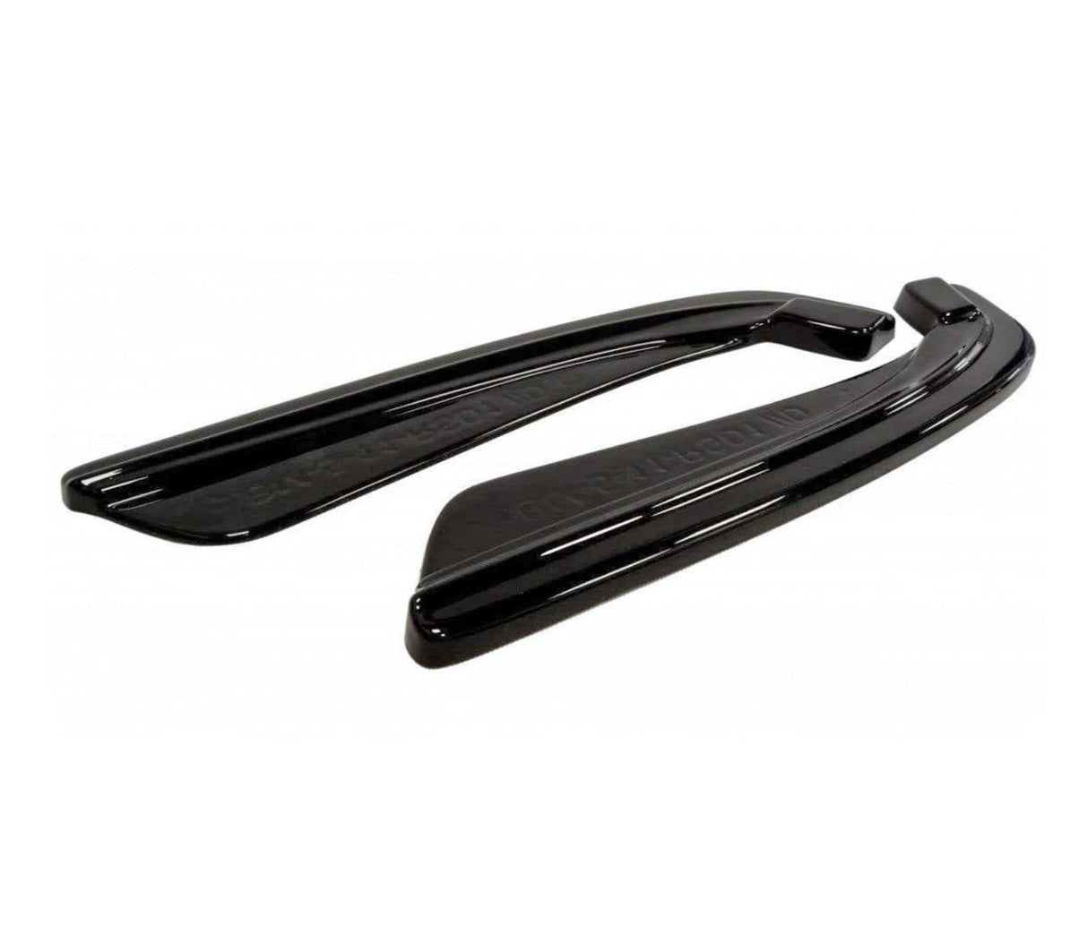 Maxton Design Rear Side Splitters BMW 5 Series F11 M-Package (Fits Two Single Exhaust Ends)