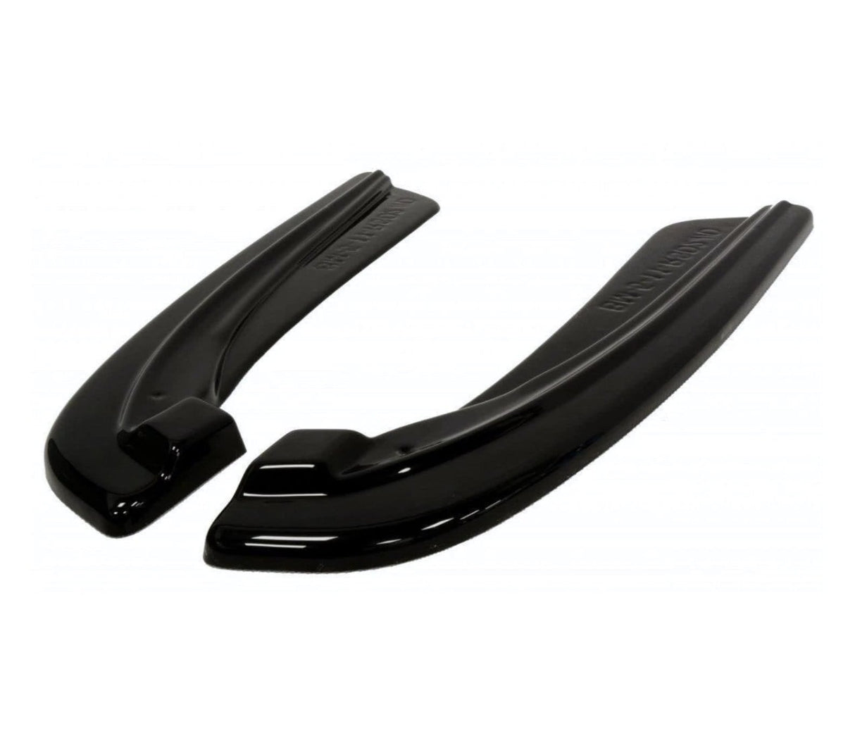 Maxton Design Rear Side Splitters BMW 5 Series F11 M-Package (Fits Two Double Exhaust Ends)