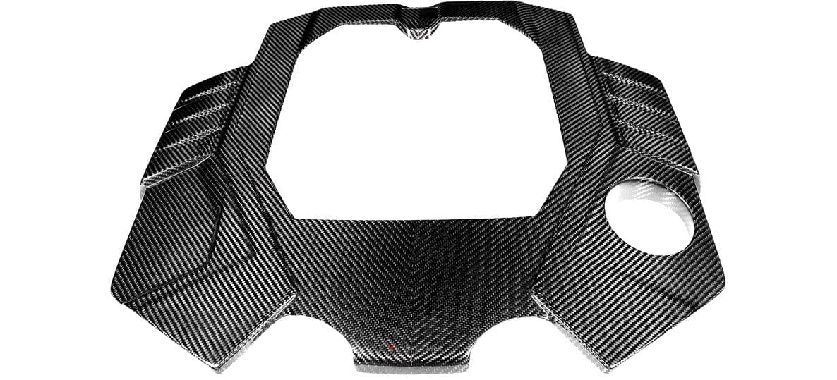 Eventuri Black Carbon Engine Cover - Audi / C8 / RS6 / RS7