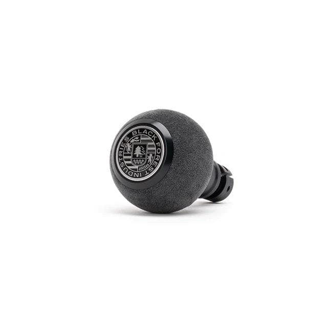 BFI GS2 Heavy Weight Shift Knob - BMW Auto - Style 1 - Charcoal Black Alcantara / Black Anodized