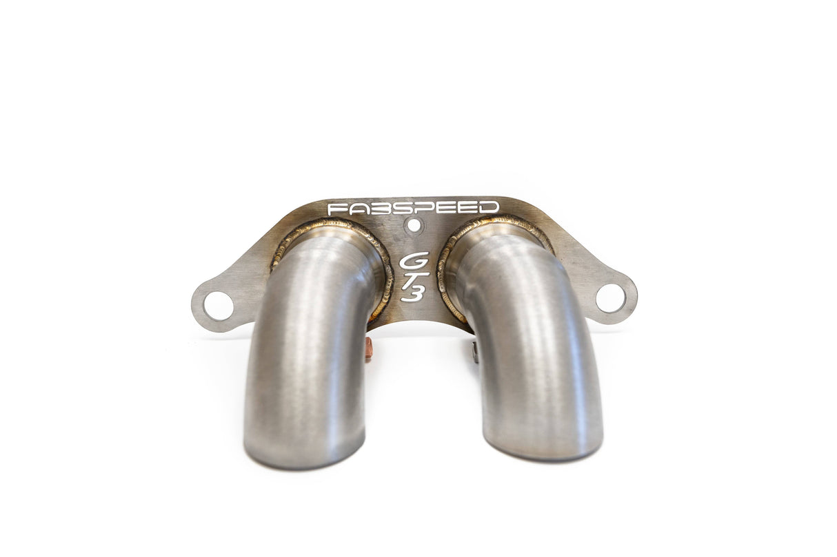 Fabspeed Slip-On Turndown Tips - Porsche GT3
