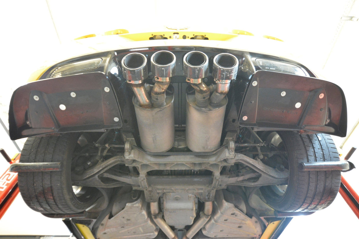 Maxton Design Rear Side Splitters - Chevrolet Corvette C6