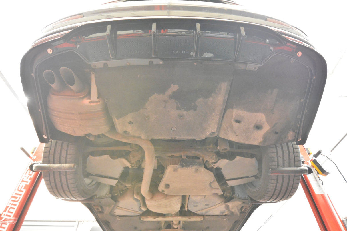 Maxton Design Rear Splitter (with vertical bars) - Audi A8 D5