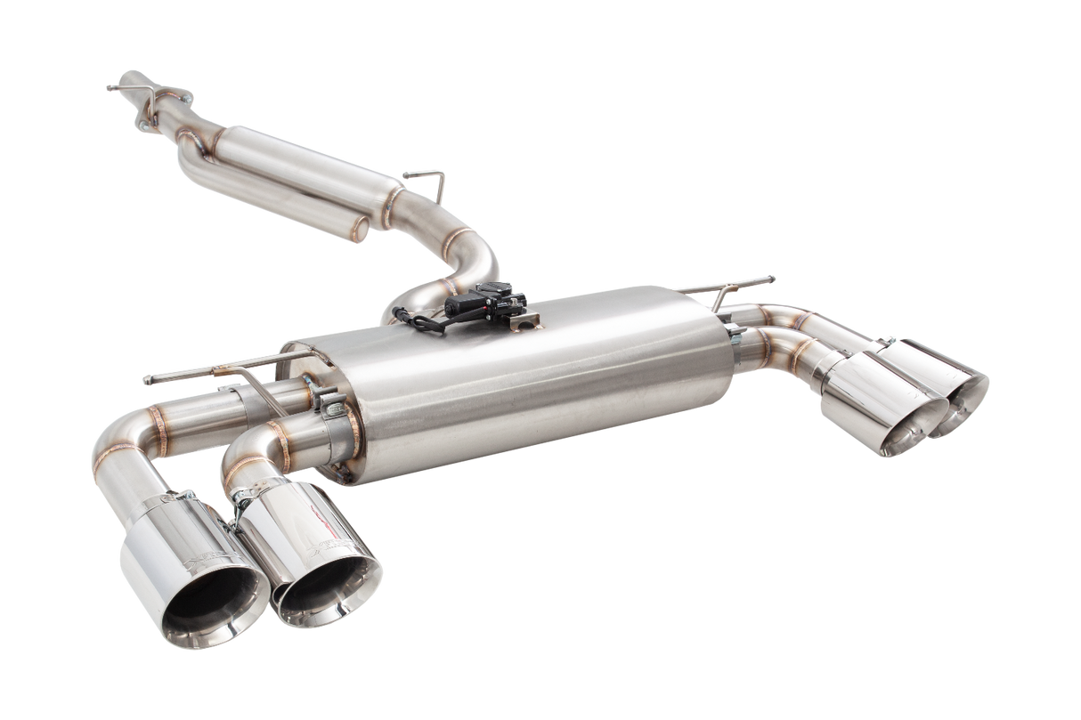 XForce Varex Valved Cat Back Exhaust - Audi / 8V / S3