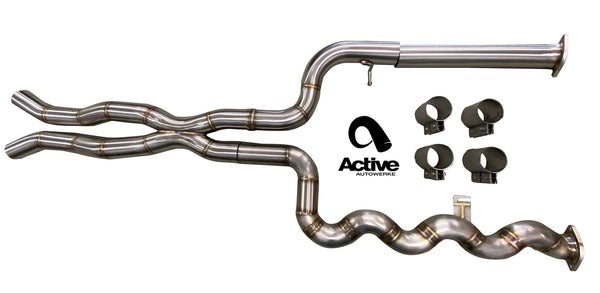 Active Autowerke Signature Equal Length Mid-Pipe w/ G87 Brace - BMW G87 M2