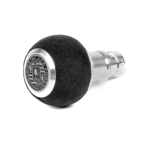 BFI GS2 Heavy Weight Shift Knob - BMW Manual - Charcoal Black Alcantara / Machined Finish
