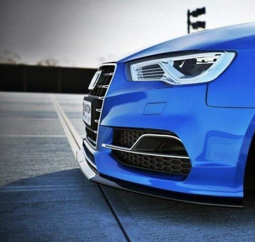 Maxton Design Front Splitter Audi S3 / A3 S-Line 8v Sedan / Cabrio