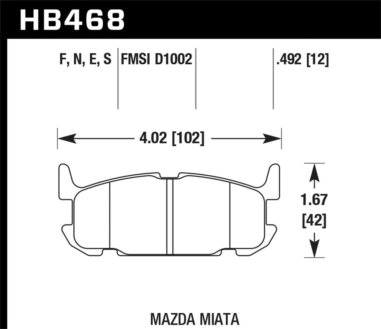 Hawk 02-04 Honda Civic Si / 99-08 Acura TL Blue 9012 Race Rear Brake Pads
