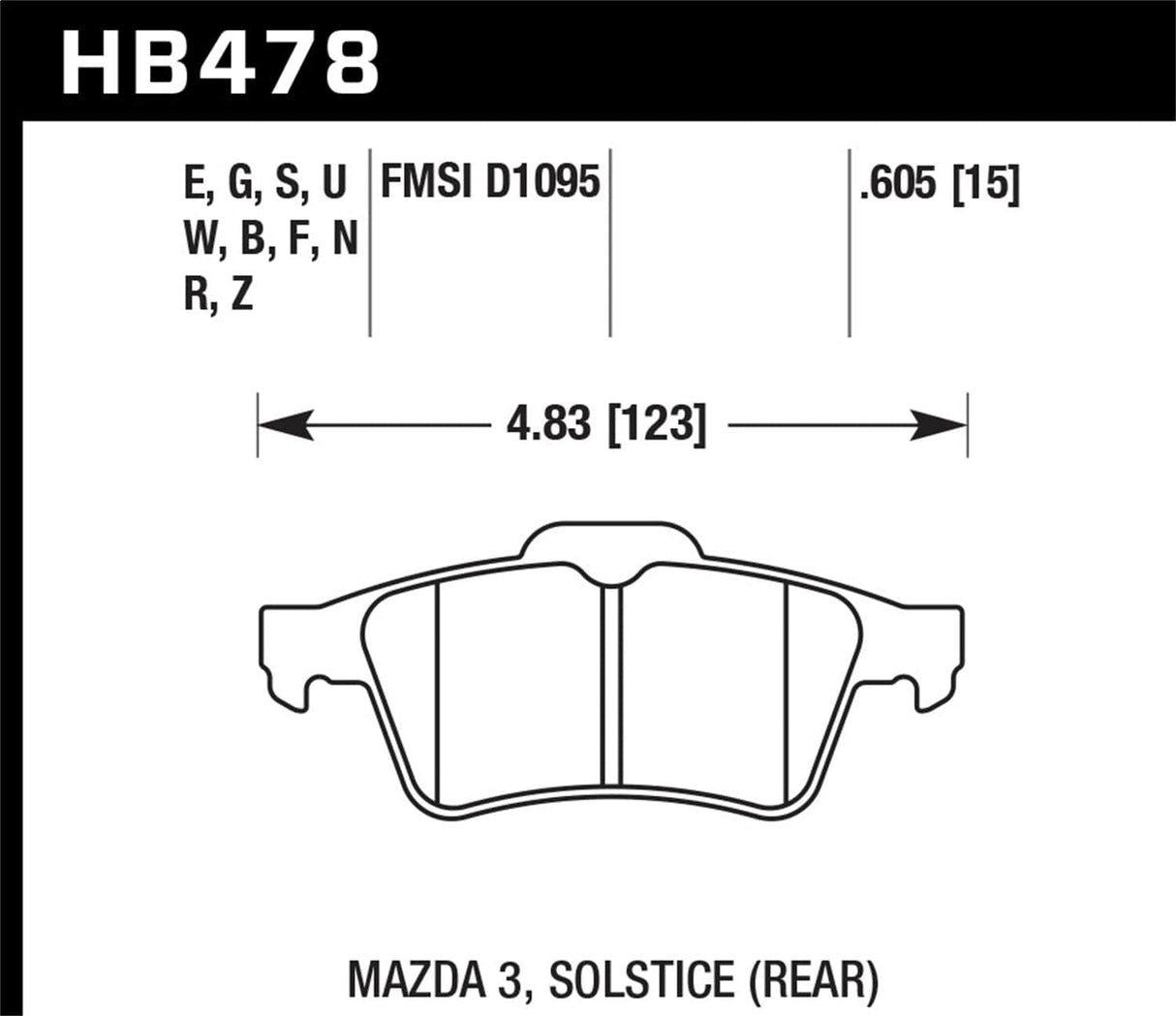 Hawk 10-11 Infiniti FX50 / 09-10 G37 / 09-10 Nissan 370Z Blue 9012 Race Rear Brake Pads