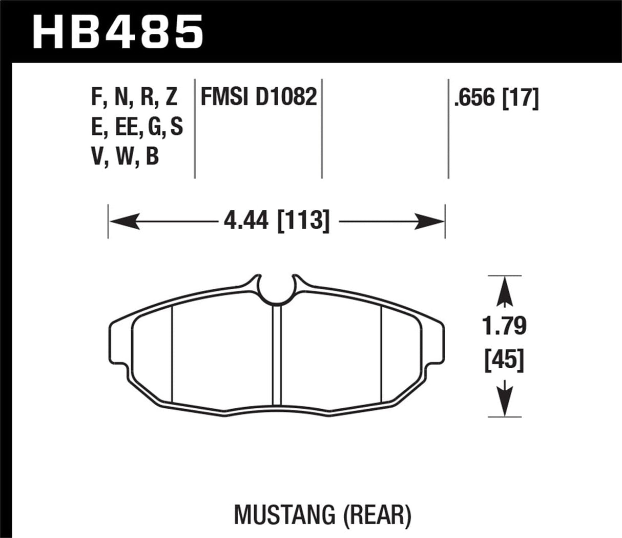 Hawk 06-10 Mazda Miata Mx-5 Base Blue 9012 Race Rear Brake Pads