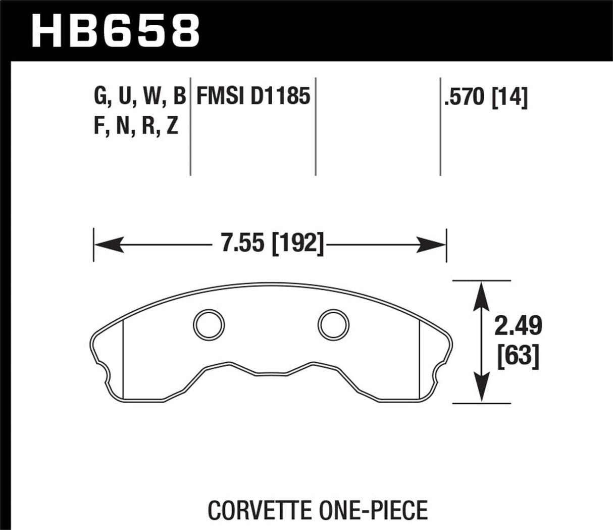 Hawk 09-11 Nissan GT-R DTC-70 Motorsports Front Brake Pads