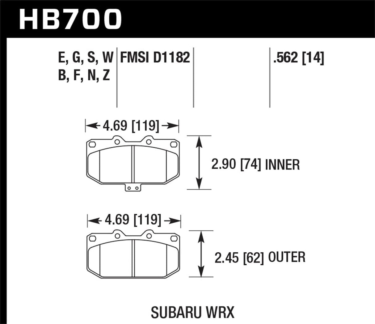 Hawk 04-10 Acura TSX / 99-08 TL / 01-03 CL / 03-10 Honda Accord EX Blue 9012 Race Front Brake Pads
