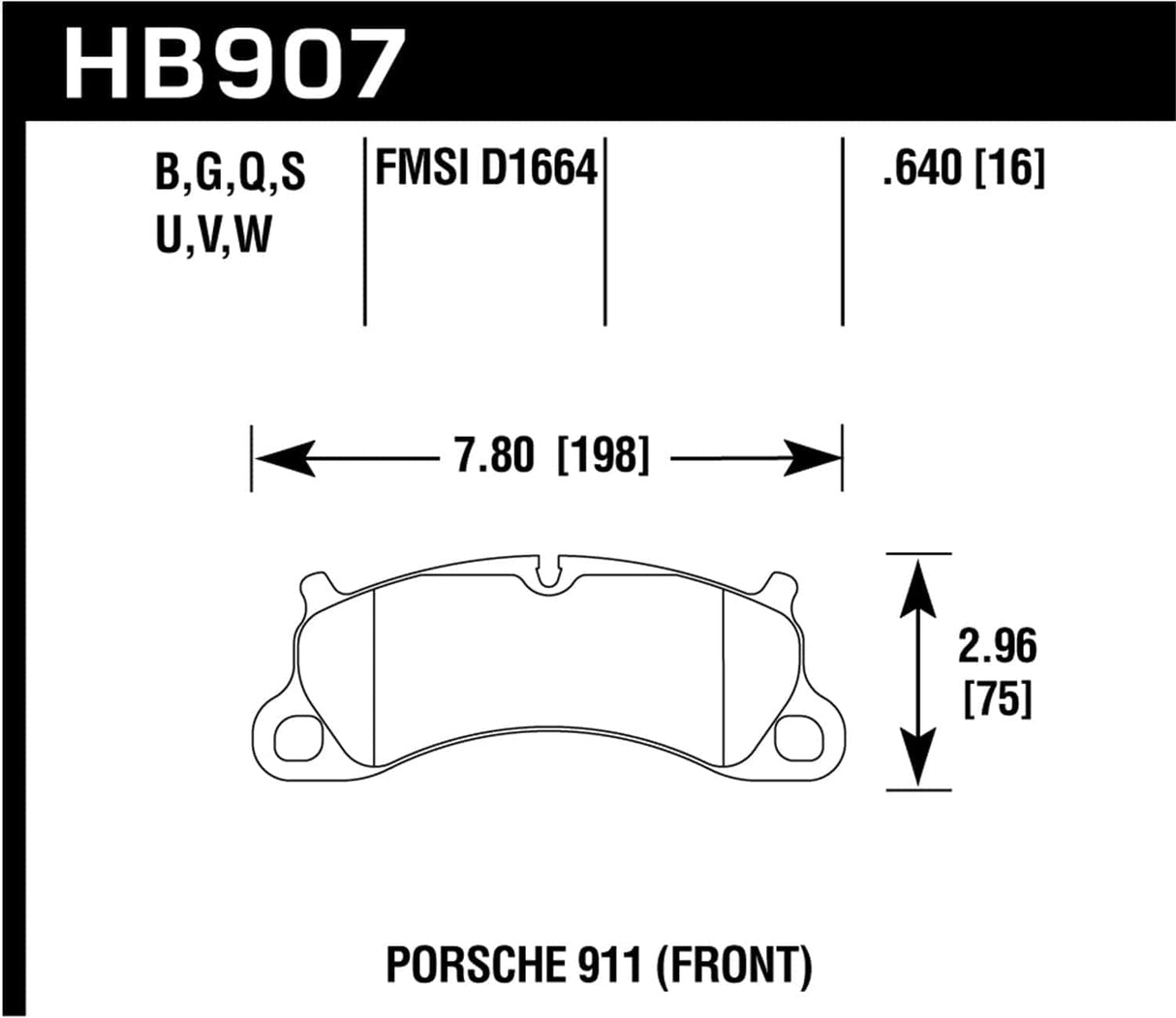 Hawk 12-14 Ford Mustang w/ Performance Package DTC-60 Race Front Brake Pads