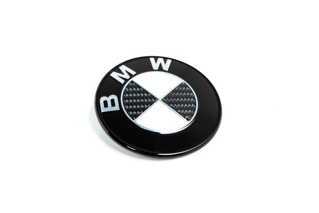IND E82 1M Carbon BMW Roundel (NLA)