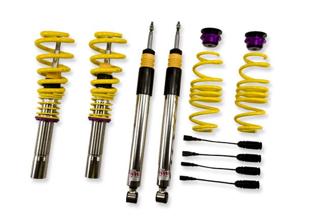 KW V3 Coilover Kit Bundle - Audi A4, S4 (8K/B8) with electronic damping control