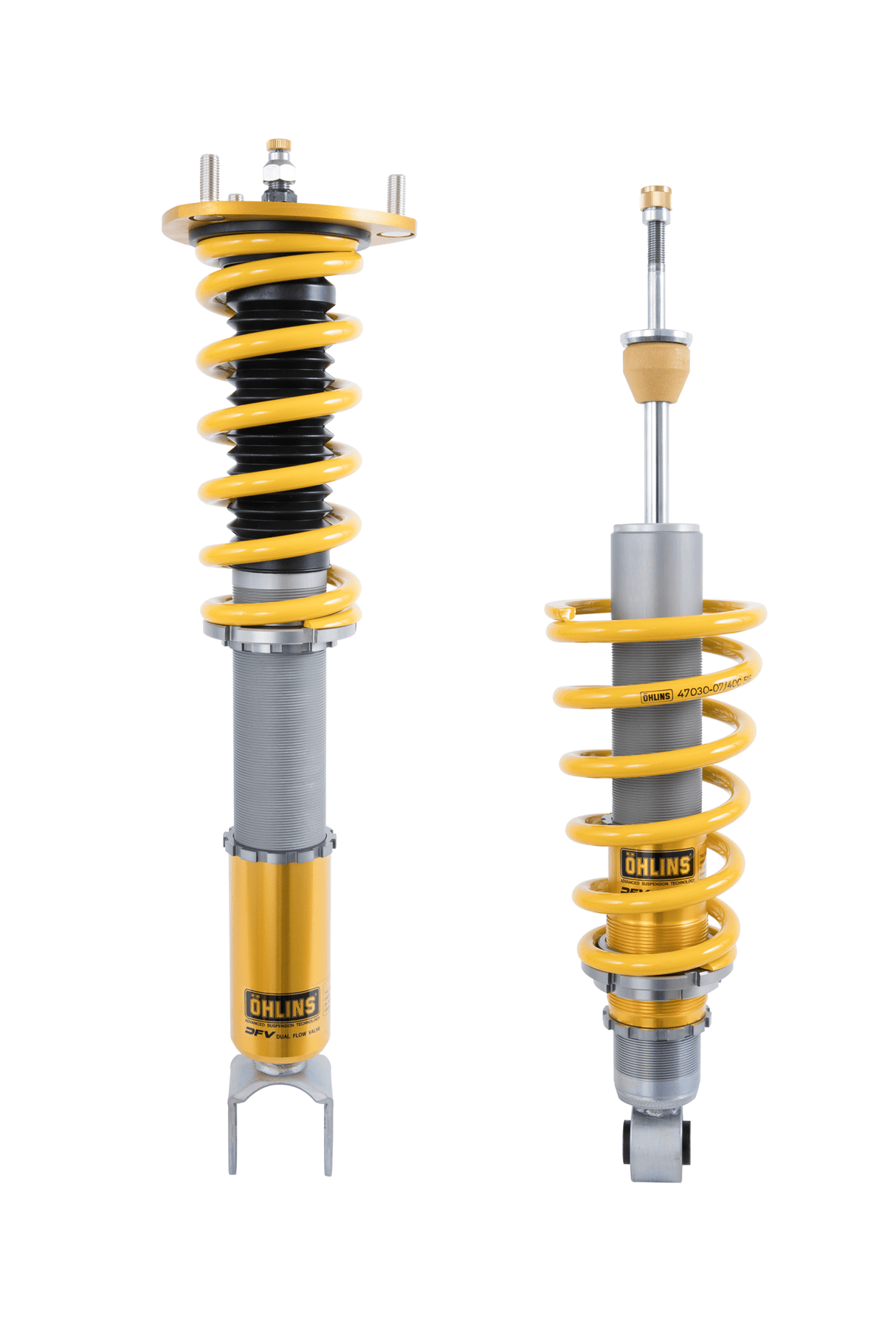 Ohlins 05-14 Mazda Miata (NC) Road & Track Coilover Suspension System featuring Dual Flow Valve Technology