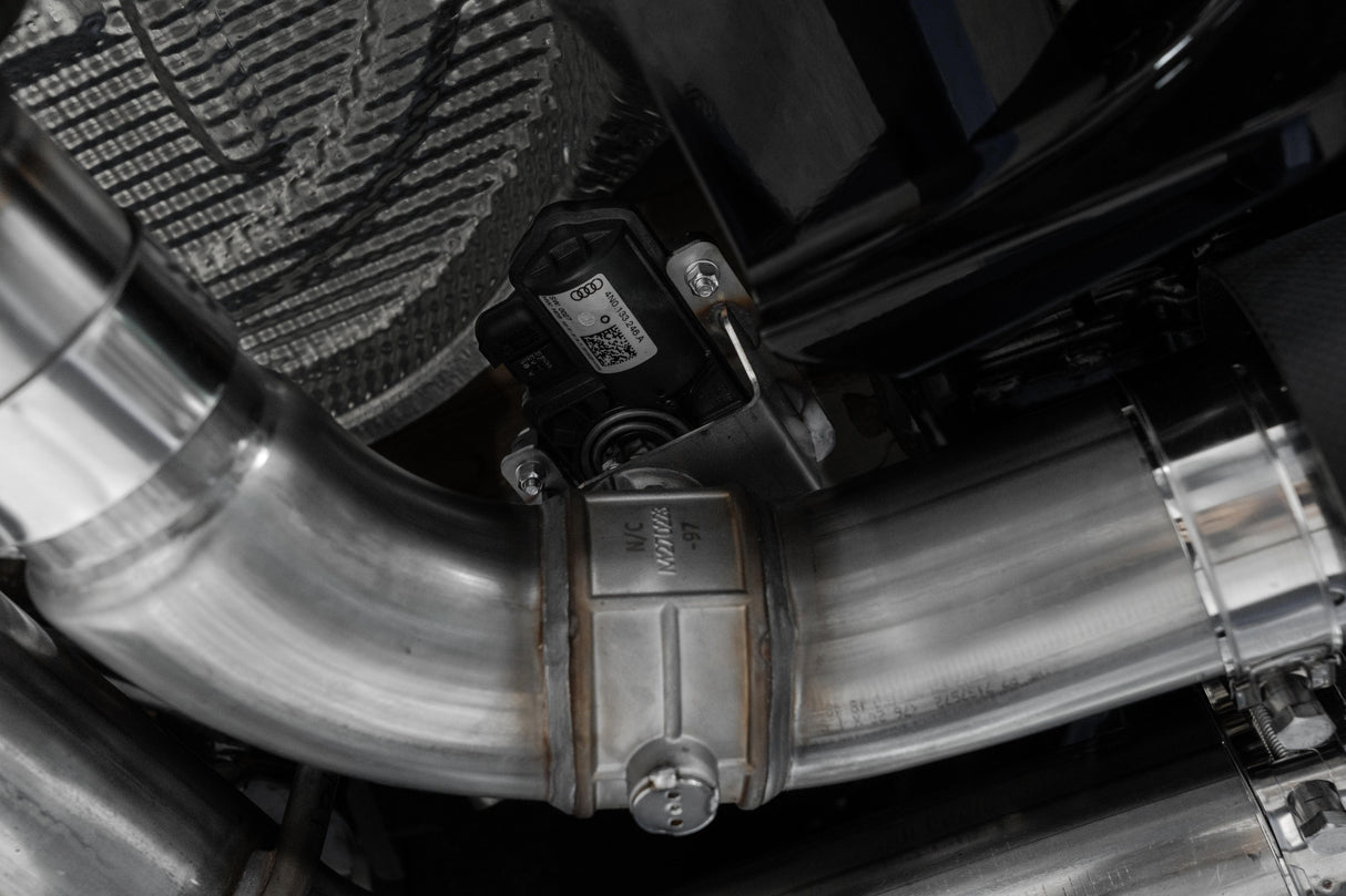 MBRP 3" Cat Back Quad Tip Exhaust System - VW Mk8 Golf R