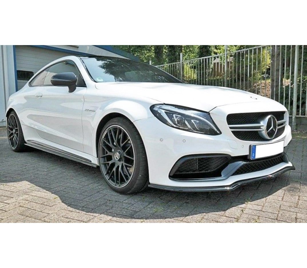 Maxton Design Front Splitter V.1 Mercedes C-Class C205 C63 AMG Coupe