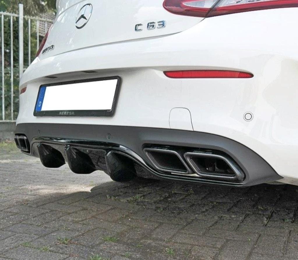 Maxton Design Rear Valance Mercedes C-Class C205 C63 AMG Coupe