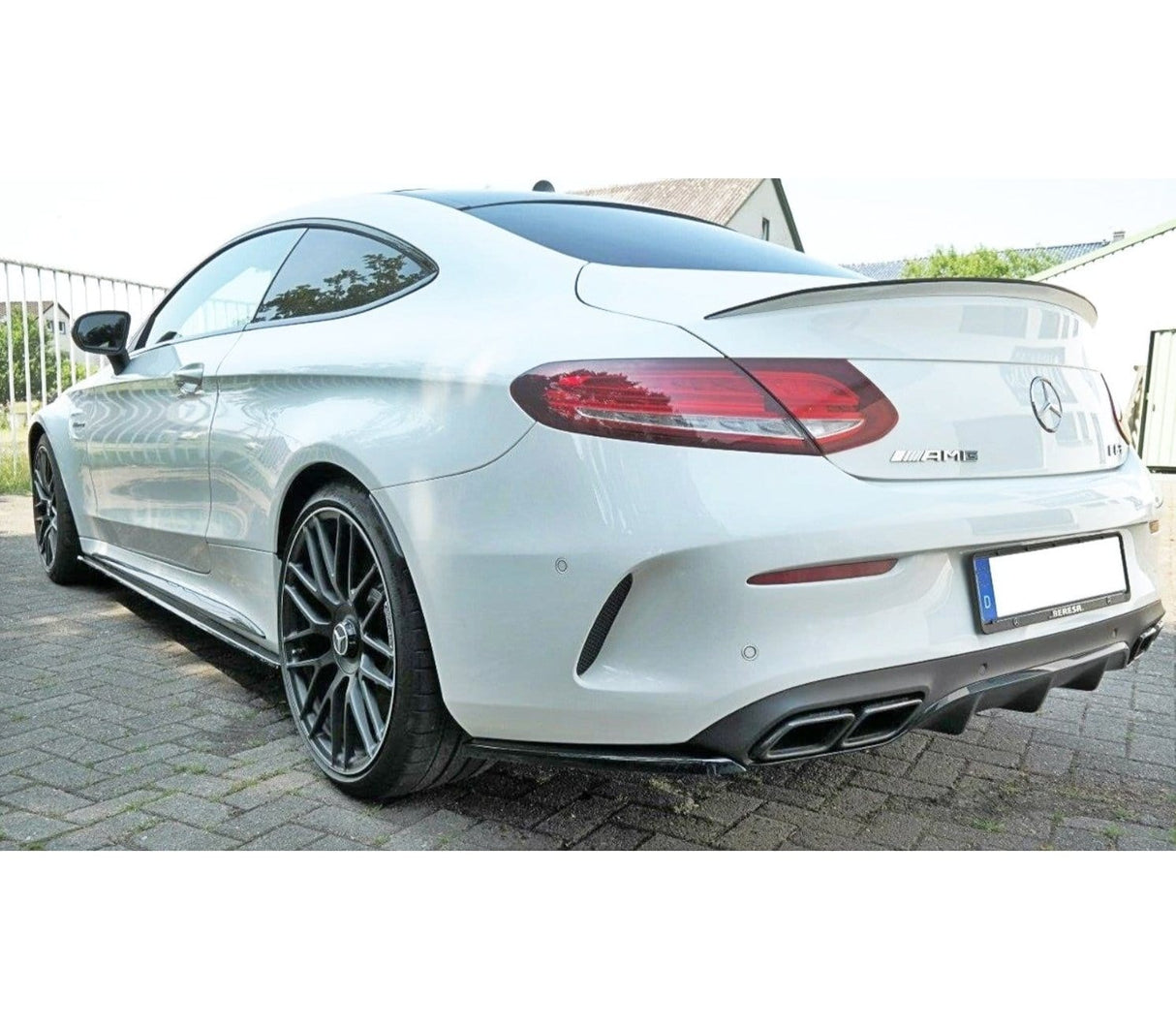 Maxton Design Rear Side Splitters Mercedes C-Class C205 C63 AMG Coupe