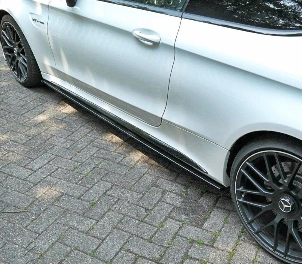 Maxton Design Side Skirts Diffusers Mercedes C-Class C205 C63 AMG Coupe