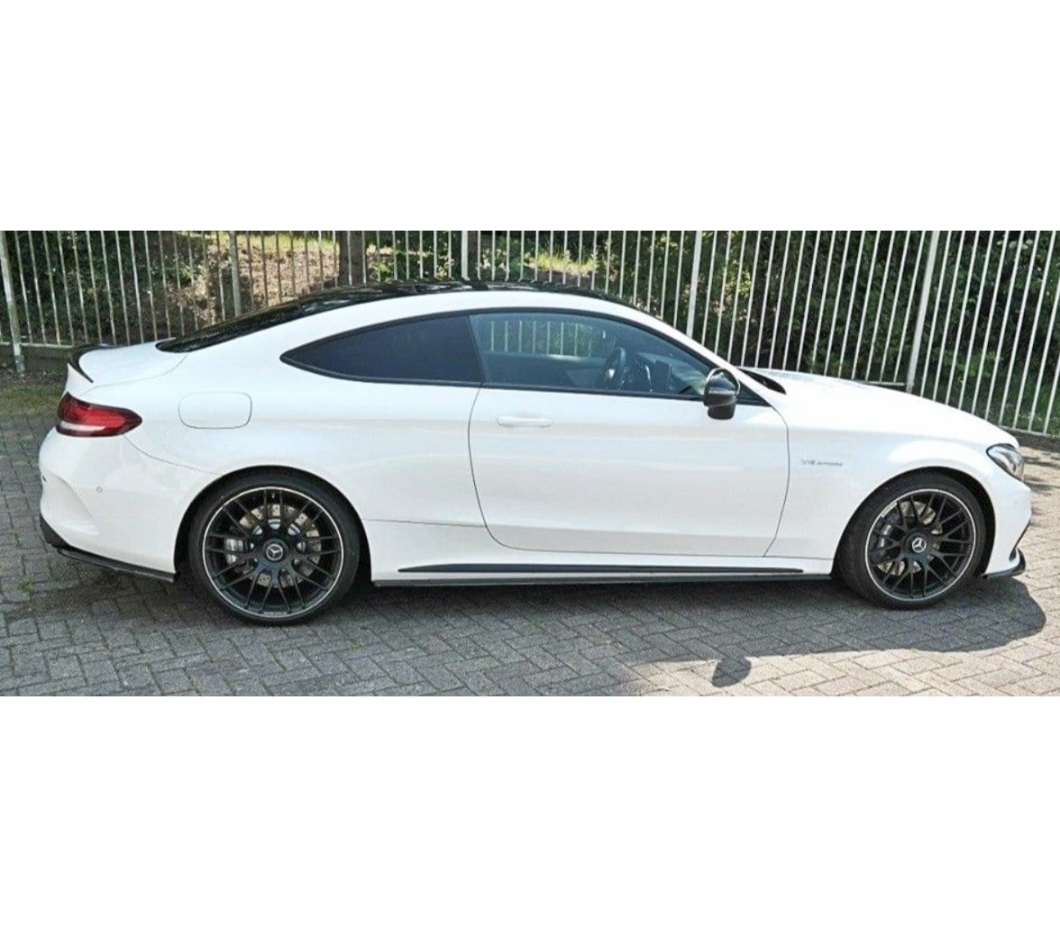 Maxton Design Side Skirts Diffusers Mercedes C-Class C205 C63 AMG Coupe