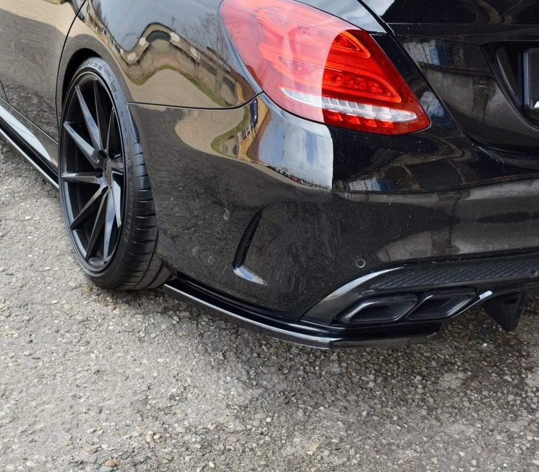 Maxton Design Rear Side Splitters Mercedes- Benz C43 AMG W205