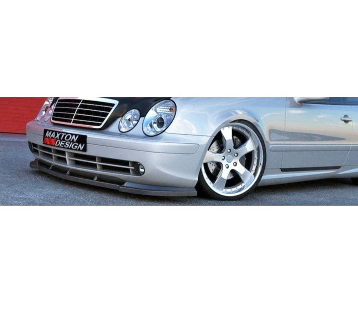 Maxton Design Front Splitter Mercedes CLK W208 (For W208 AMG)