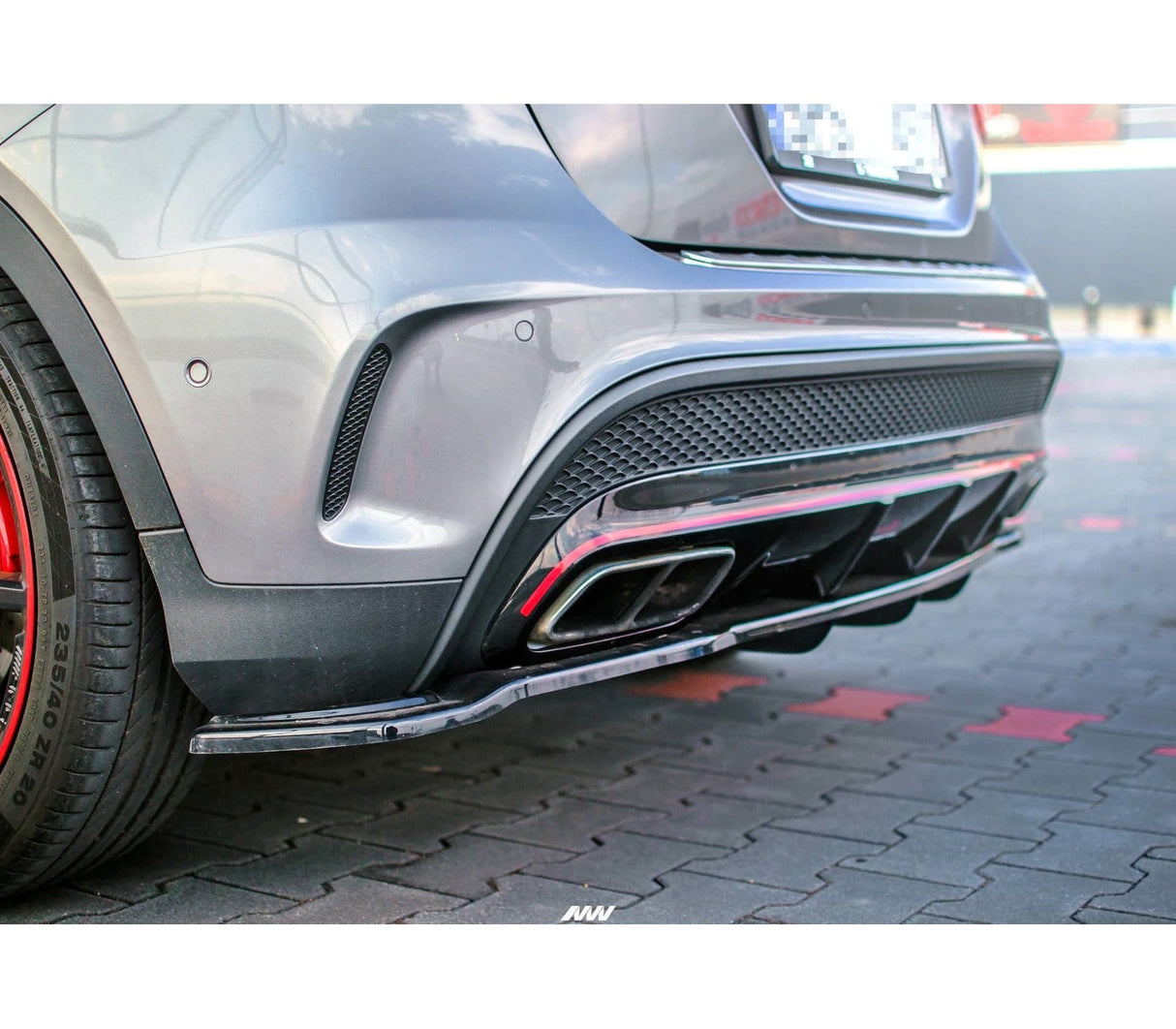 Maxton Design Central Rear Splitter (With Vertical Bars) Mercedes-Benz GLA 45 AMG SUV (X156) Preface