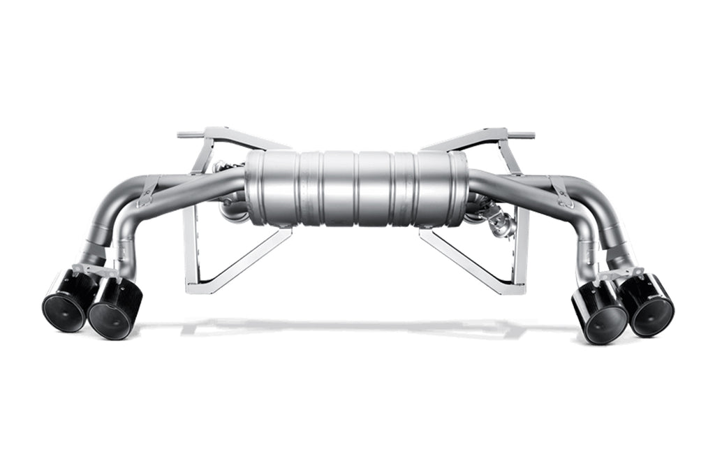 Akrapovic 09-14 Lamborghini Gallardo LP 550-2 Coupe Slip-On Line (Titanium) w/ Carbon Tips