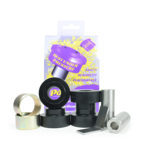 Powerflex Rear Tie Bar Inner Bushings Black (w/ IRS) - VW/Audi / MK7 / MK8 / 8V / 8Y / Golf / GTI / Golf R / A3 / S3 / RS3 / Tiguan / TT