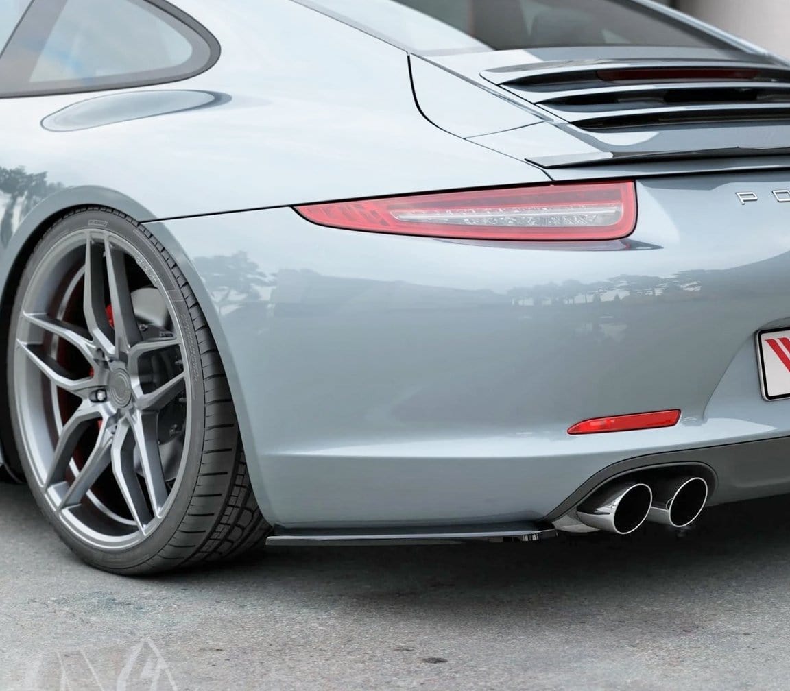 Maxton Design Rear Side Splitters Porsche 911 Carrera 991