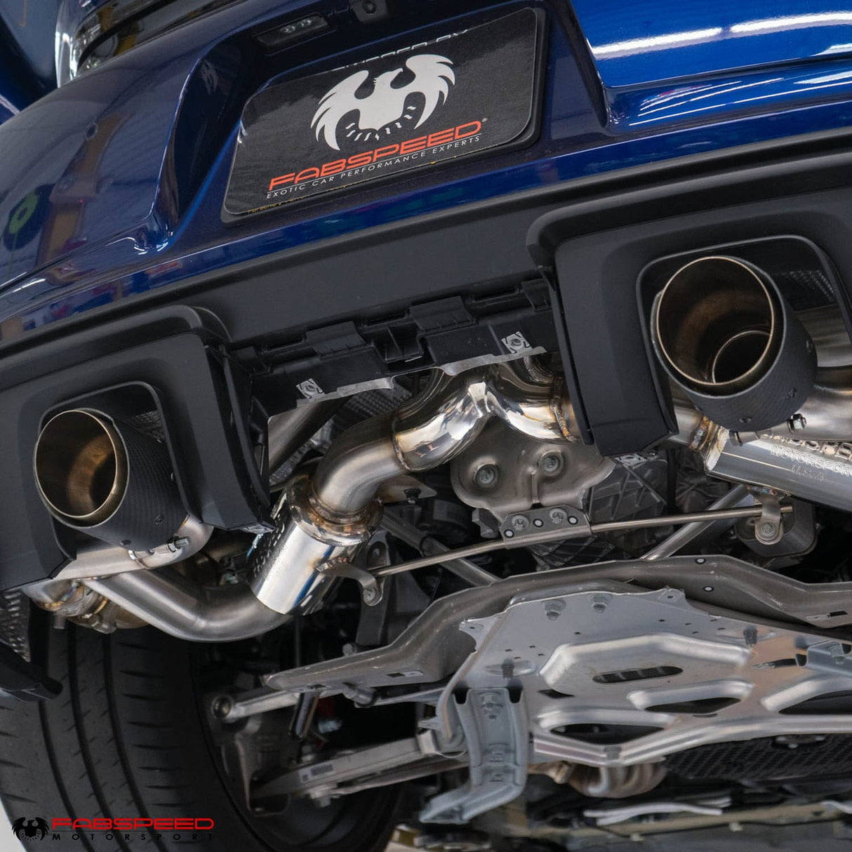 Fabspeed Valvetronic X-Pipe Exhaust System (718 GT4)