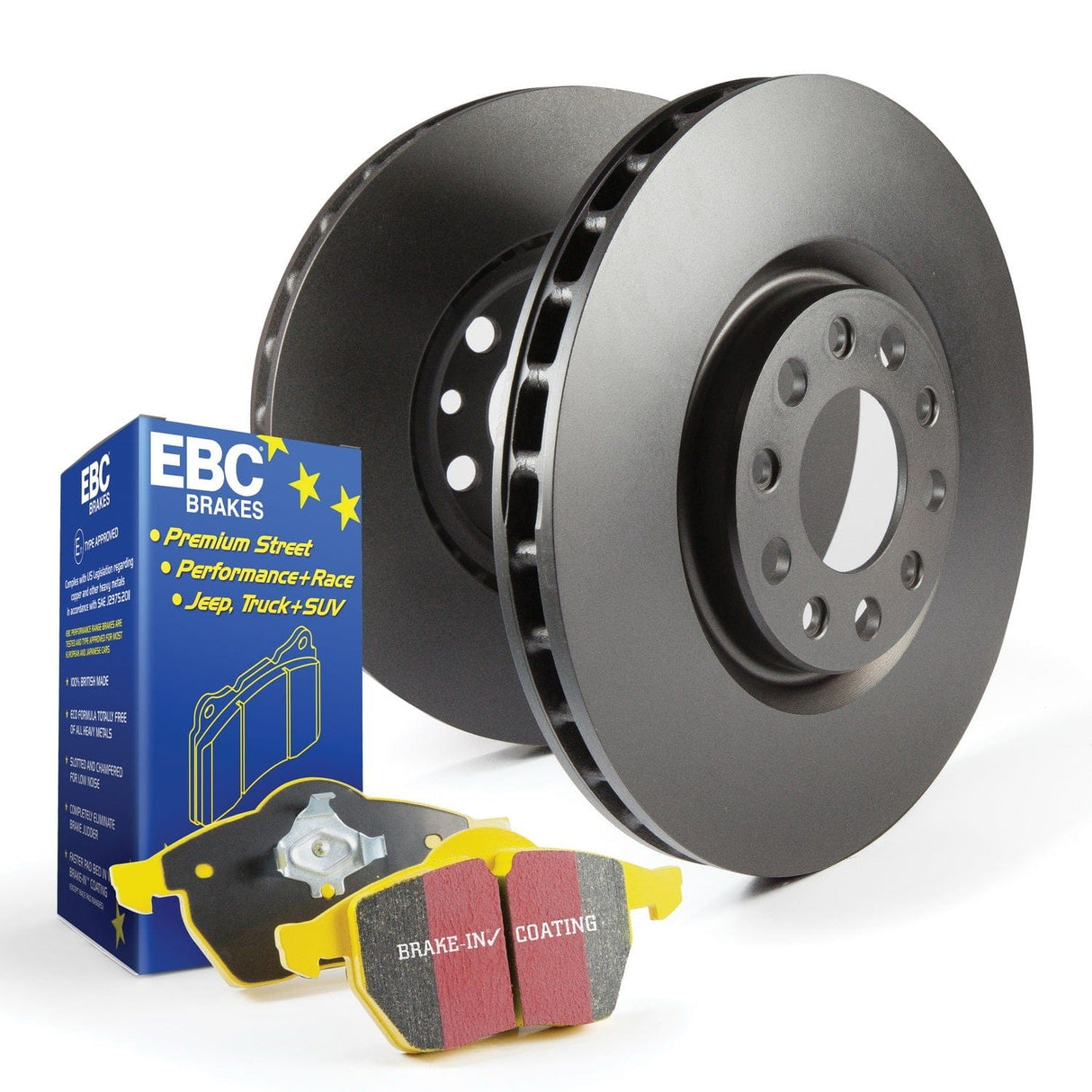 EBC S13 Kits Yellowstuff Pads & RK Rotors (Rear) (NLA)