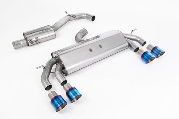 Milltek Performance Cat-Back (Resonated / Non-Valved / Race System) - MK7.5 Golf R