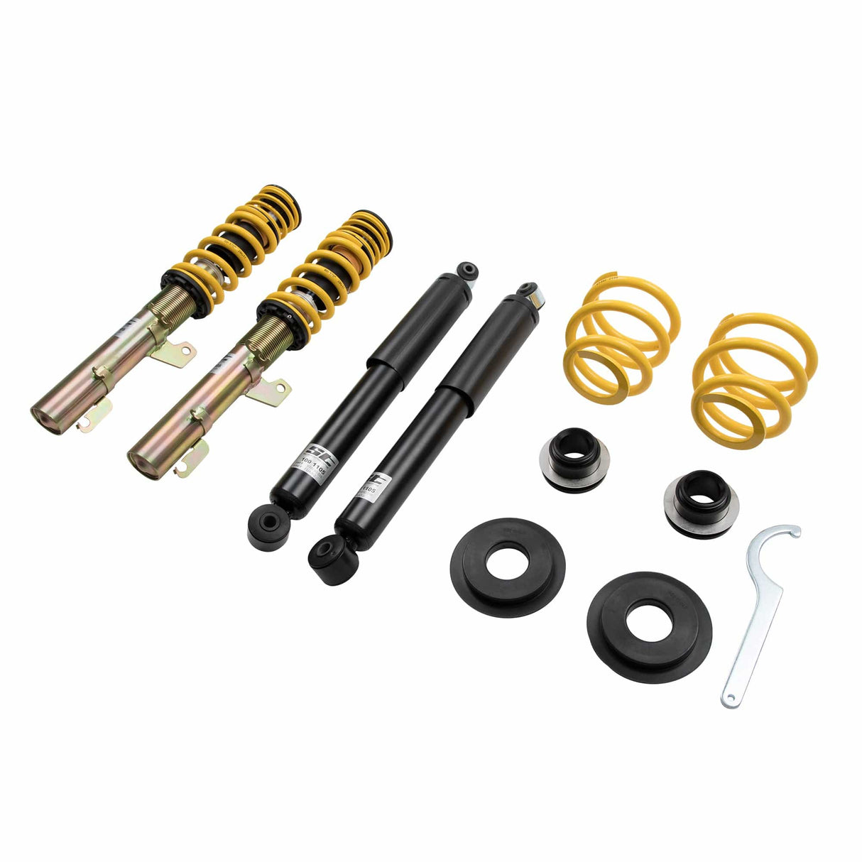 ST Suspensions X Coilover Kit - 2004 VW Golf IV R32, 00-06 Audi TT + TT Roadster Quattro (8N) 3.2 v6