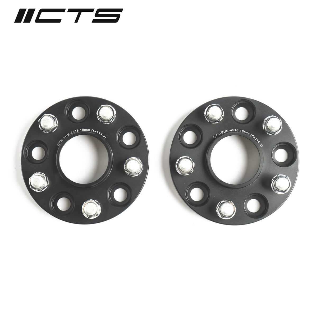 CTS Turbo Tesla Model 3/Model Y Hubcentric Wheel Spacers (with Lip) +18mm | 5x114.3 CB 64.1